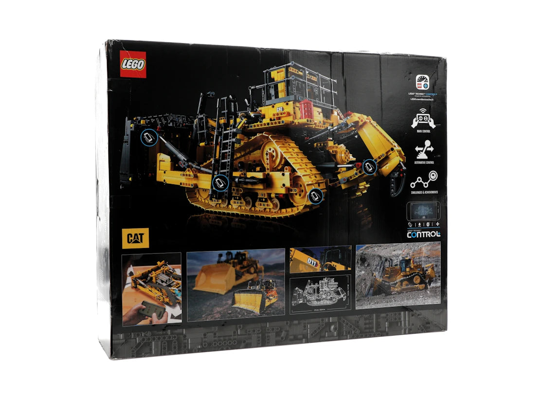 Ensemble de bulldozer Cat D11 télécommandé LEGO Technic 42131 Jaune/Noir