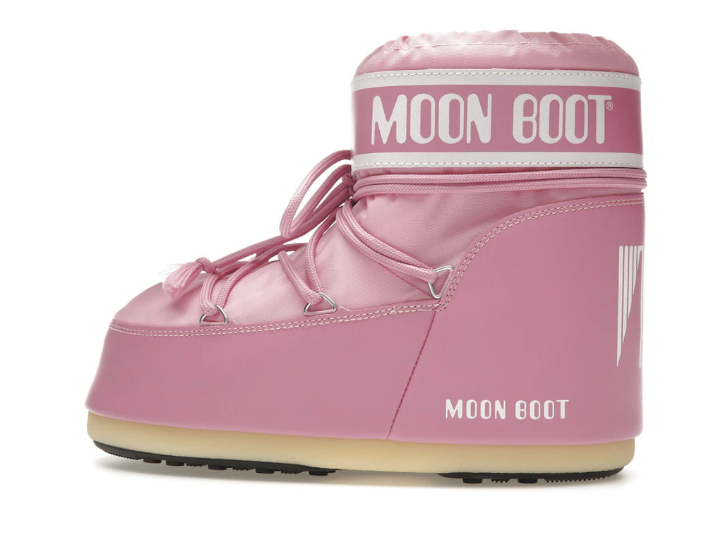 Bottes en Nylon Moon Boot Icon basses roses