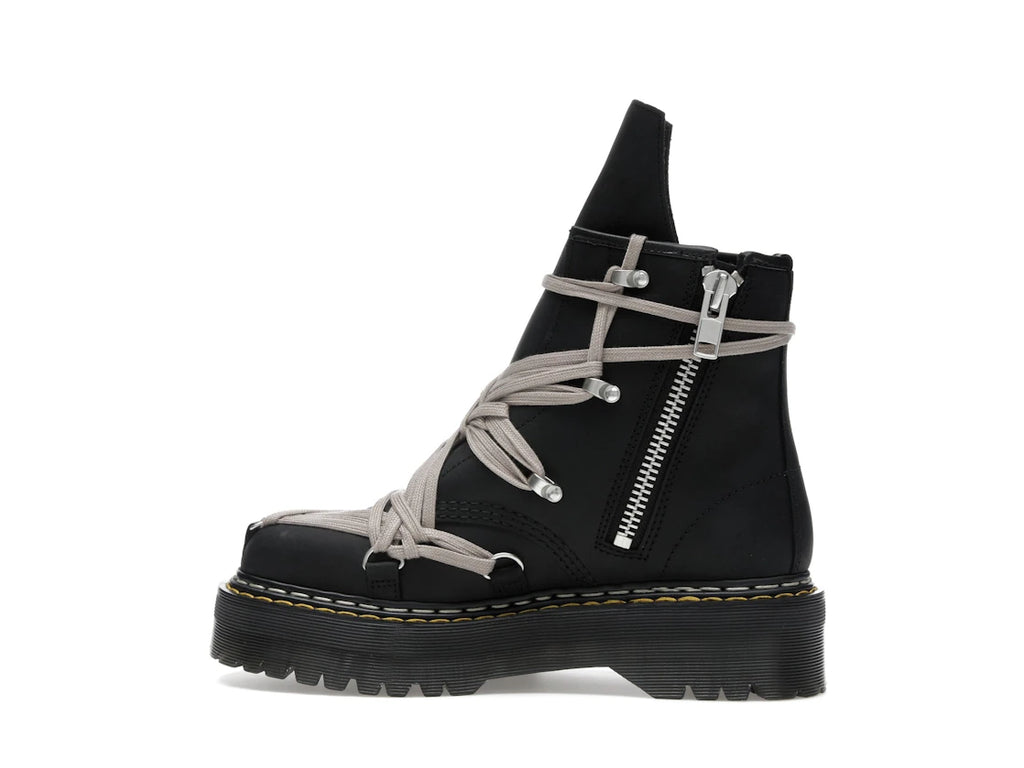 Bottes 1460 DRKSHDW Quad Sole Mega Lace de Dr. Martens Rick Owens noires