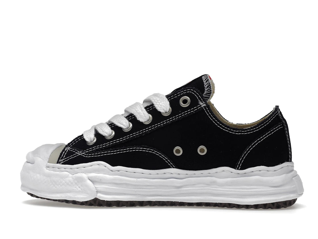 Maison Mihara Yasuhiro Hank OG Sole Canvas Low Schwarz
