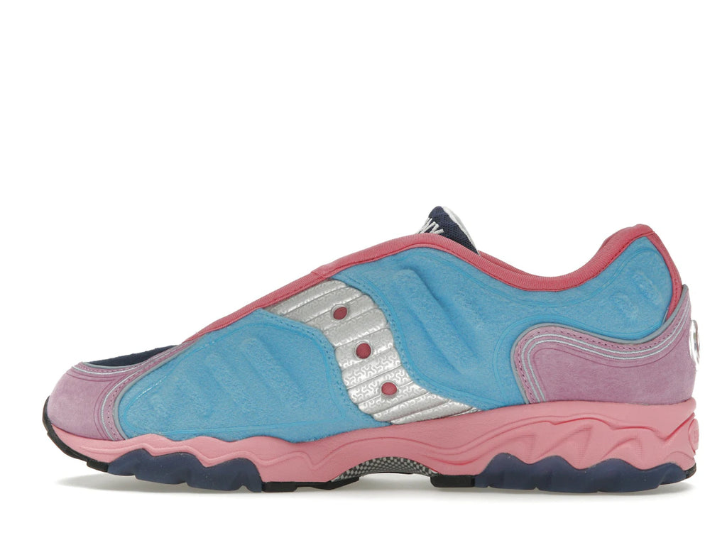 Saucony Matrix Jae Tips No Shoes In The House Blue Pink