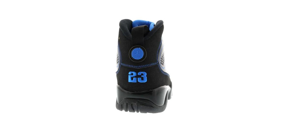 Jordan 9 Retro Foto Blau Schwarze Sohle