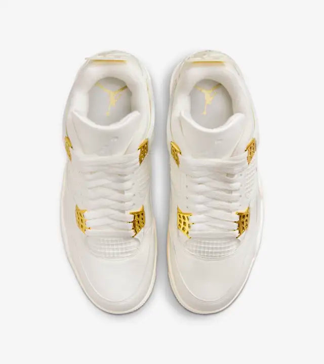 Air Jordan 4 Metallic Gold