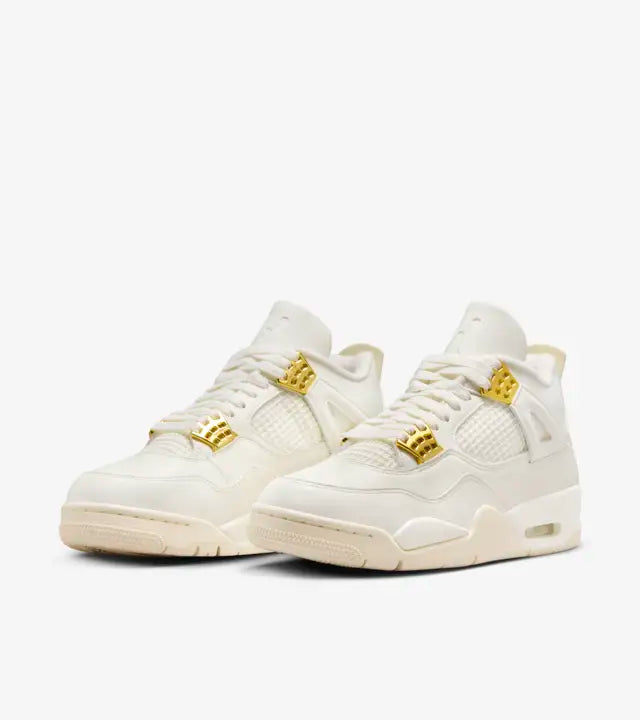 Air Jordan 4 Metallic Gold